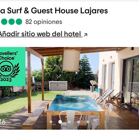 Alma Lajares Villa con Jacuzzi Esterno foto