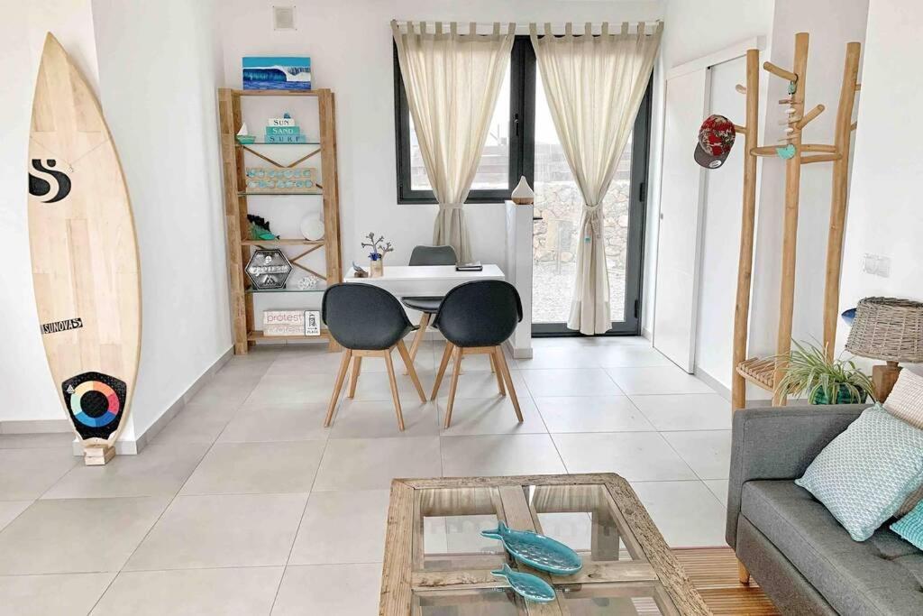 Alma Lajares Villa con Jacuzzi Esterno foto