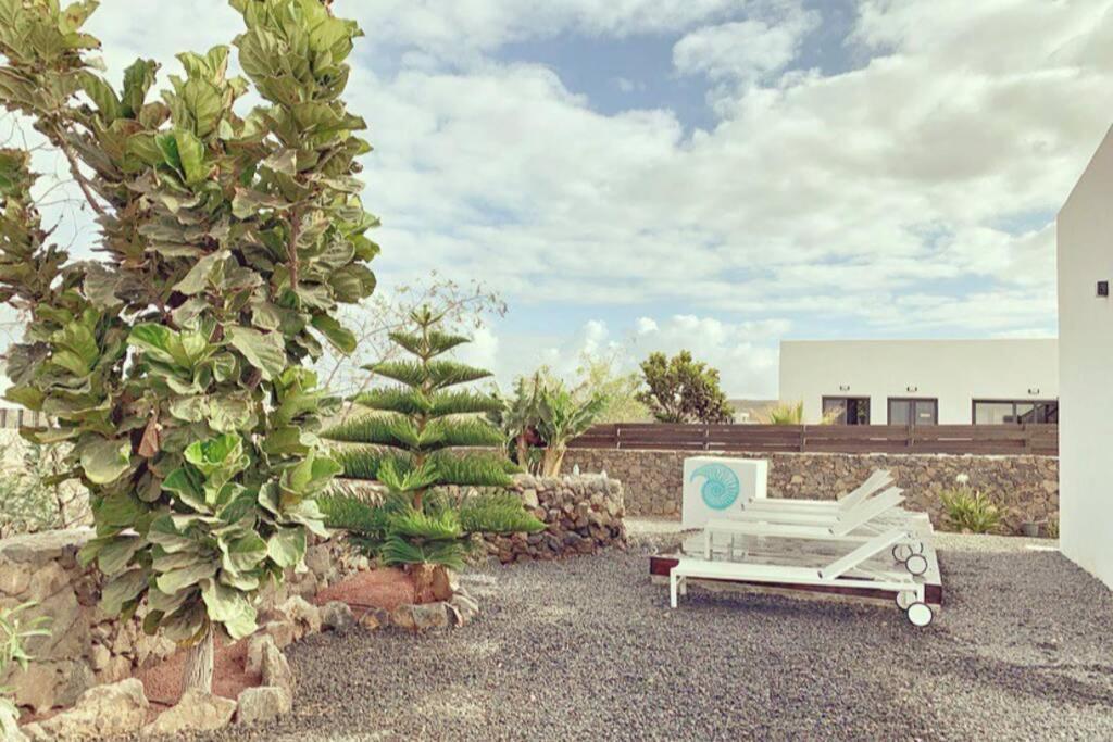 Alma Lajares Villa con Jacuzzi Esterno foto